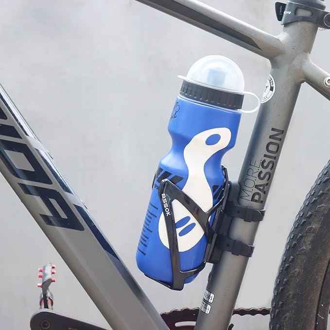 Bike Water Bottle Holder Ultra-Light Bicycle Bottle Cages with Cage Mounting Base for Road MTB Bikes