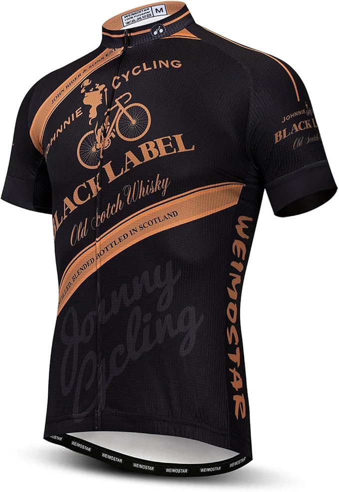 Men's Cycling Jerseys Tops Biking Shirts Short Sleeve Full Zipper Bike Clothing
