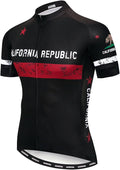 Cycling Jersey Men Full Zip Bike Shirt Racing Top Bicycle Clothing