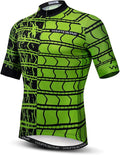 New Pro Full Zipper Men's Cycling Jersey Short Sleeve Riding Shirt USA
