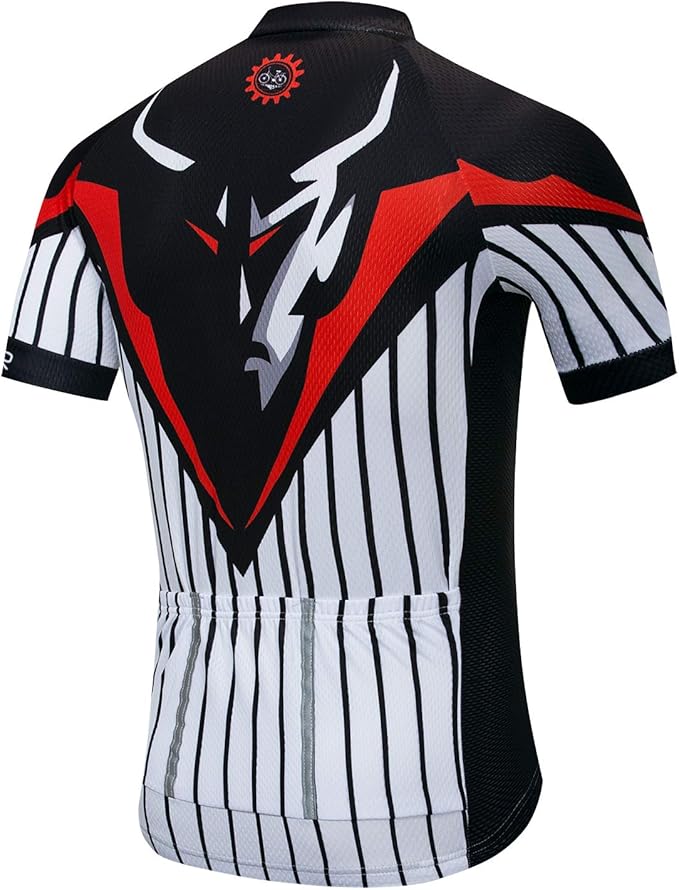 Cycling Jersey Mens Road Bicycle Clothing Summer Short Sleeve Breathable Cycling Tops
