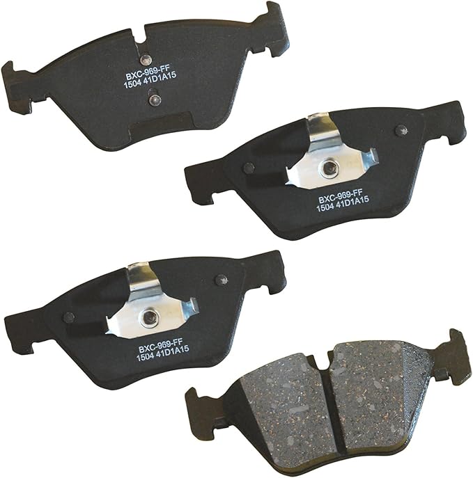 Bendix Premium SBC1504 Ceramic Front Brake Pads for BMW 528i 2016-2011, 528i xDrive 2016-2012