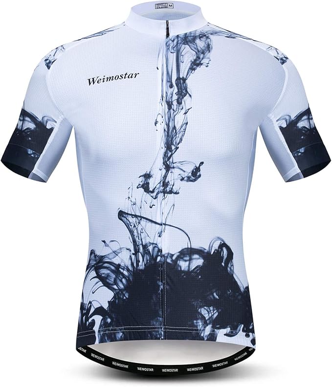 Bike Bicycle Tops Men's Cycling Jerseys Full Zipper MTB Clothing Cycle Clothes