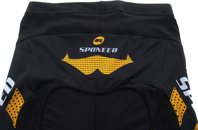 sponeed Men's Cycling Padded Shorts Men Bike Short Pants Cycle Spandex Tights Biking Wear