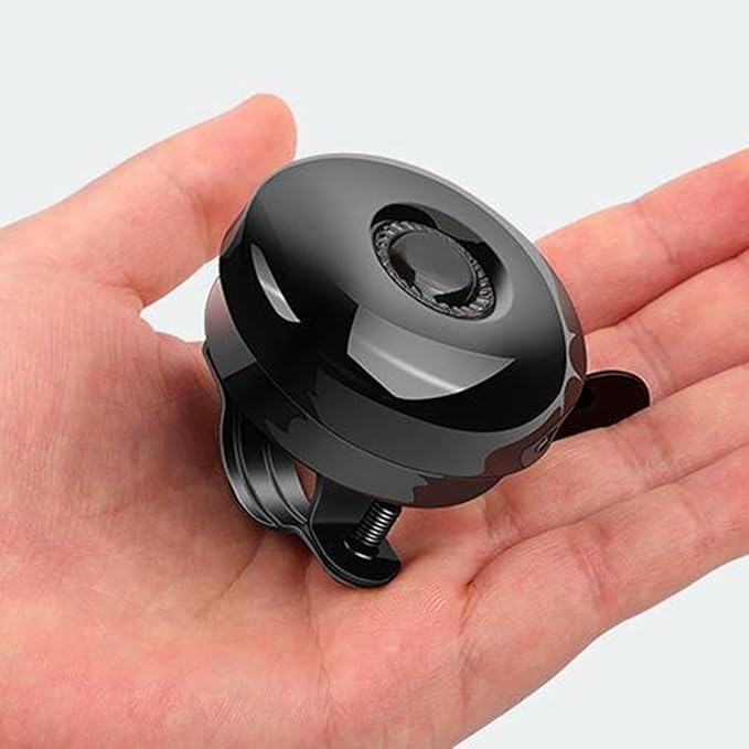 Classic Bell, Loud Crisp Clear Sound Bicycle Accessories for Adults Youths, Stylish Horn for Road and Mountain Bikes
