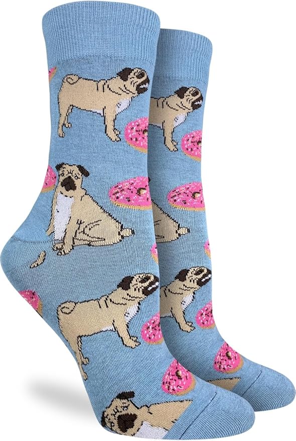 Good Luck Sock Novelty Crew Socks for Adults - For Men, Women and Teens