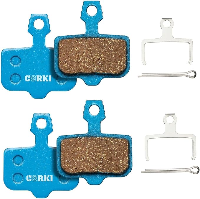 2 Pairs Disc Brake Pads for Sram Avid Elixir 1 3 5 7 9 R ER CR Mag Level TL T Sram XX X7 X9 XXWC DB1 DB3 DB5(Resin,Semi-Metallic,Sintered Metal)