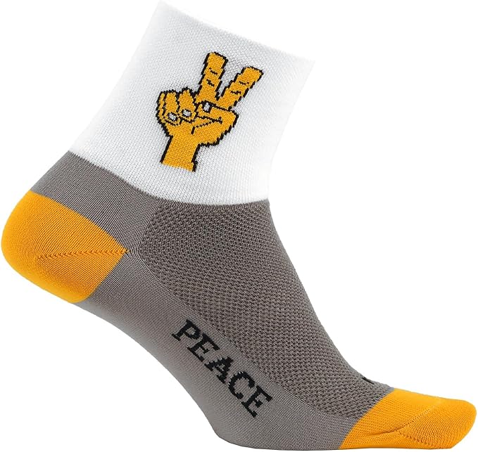 DEFEET | Aireator 3" Patterned Cycling Socks | For Biking, Running, & Everyday Adventures