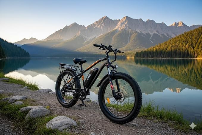 Electric Bike for Adults, 26" Commuter Ebikes, 2000W Peak Motor - 48V 15Ah Fast Mountain Bike, 7-Speed Gears, 28MPH & 60 Miles Long Range, Lockable Suspension Fork, Lightweight Mountain Bicycles