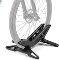 CXWXC Bike Floor Stand - Bicycle Parking Stand Fit 16"-29" Wheel, Adjustable Bike Floor Rack Stand for all 30-80mm Wide Tires (Black)