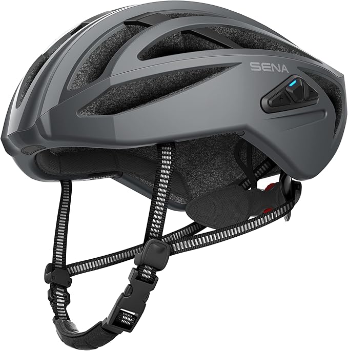 Sena R2 / R2 EVO / (Alexa Built-in) only R2X, Smart Bluetooth and Mesh Intercom Communications Road Cycling Helmet