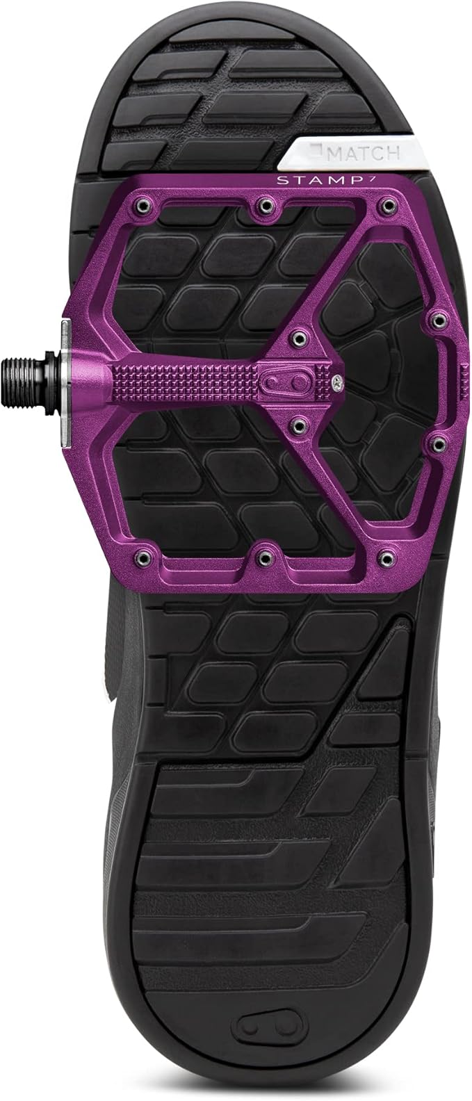 Crankbrothers Stamp Flat MTB Pedals - Size-Specific, Lightweight, Versatile, Durable Bike Pedals