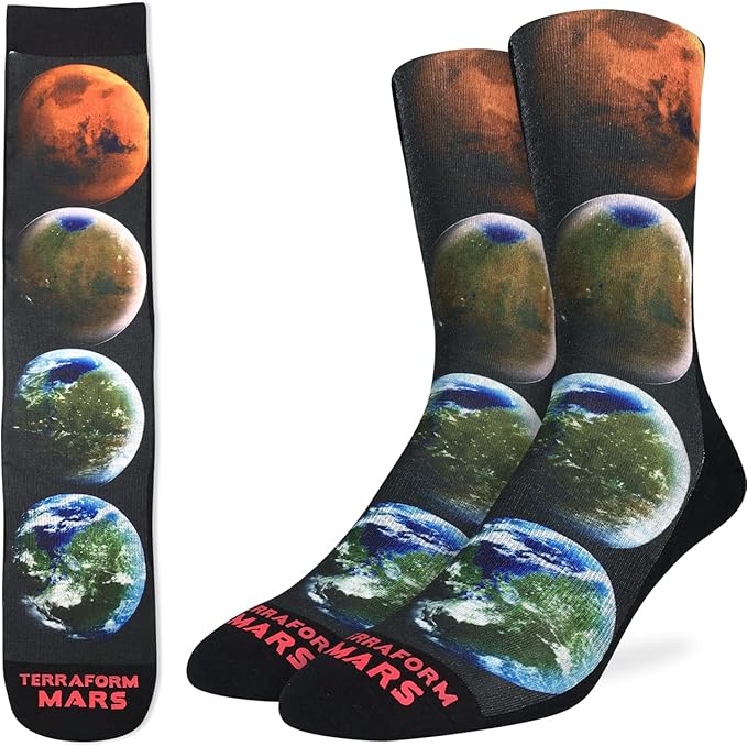 Good Luck Sock Novelty Crew Socks for Adults - For Men, Women and Teens