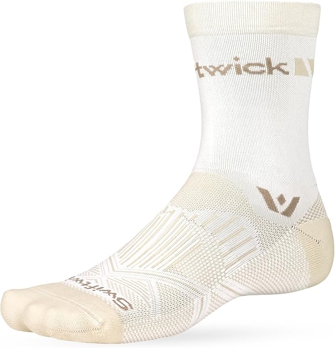 Swiftwick - ASPIRE Mid-Crew Cycling Socks, Maximum Breathability, Moisture Wicking