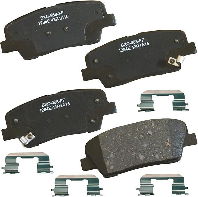 Bendix Premium SBC1284E Ceramic Rear Brake Pads for Hyundai Equus 2016-2011