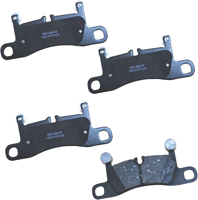 Bendix Premium SBC1453 Ceramic Rear Brake Pads for Porsche Cayenne 2018-2011, Volkswagen Touareg 2018-2011