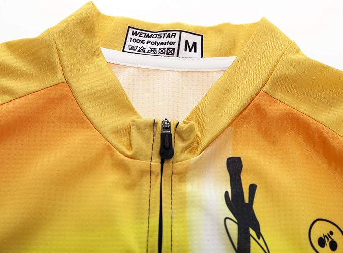 Men Cycling Jersey Skull Bike Short Sleeve Tops Quick-Dry Reflective 3-Pockets S-3XL