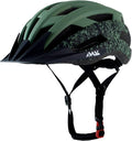 Youth Adult Road Bike Helmet, Men Women Adjustable Mountain Bicycle Helmet with Detachable Visor, 2 Sizes for Age 8-14+ Youth, Kids, Adult