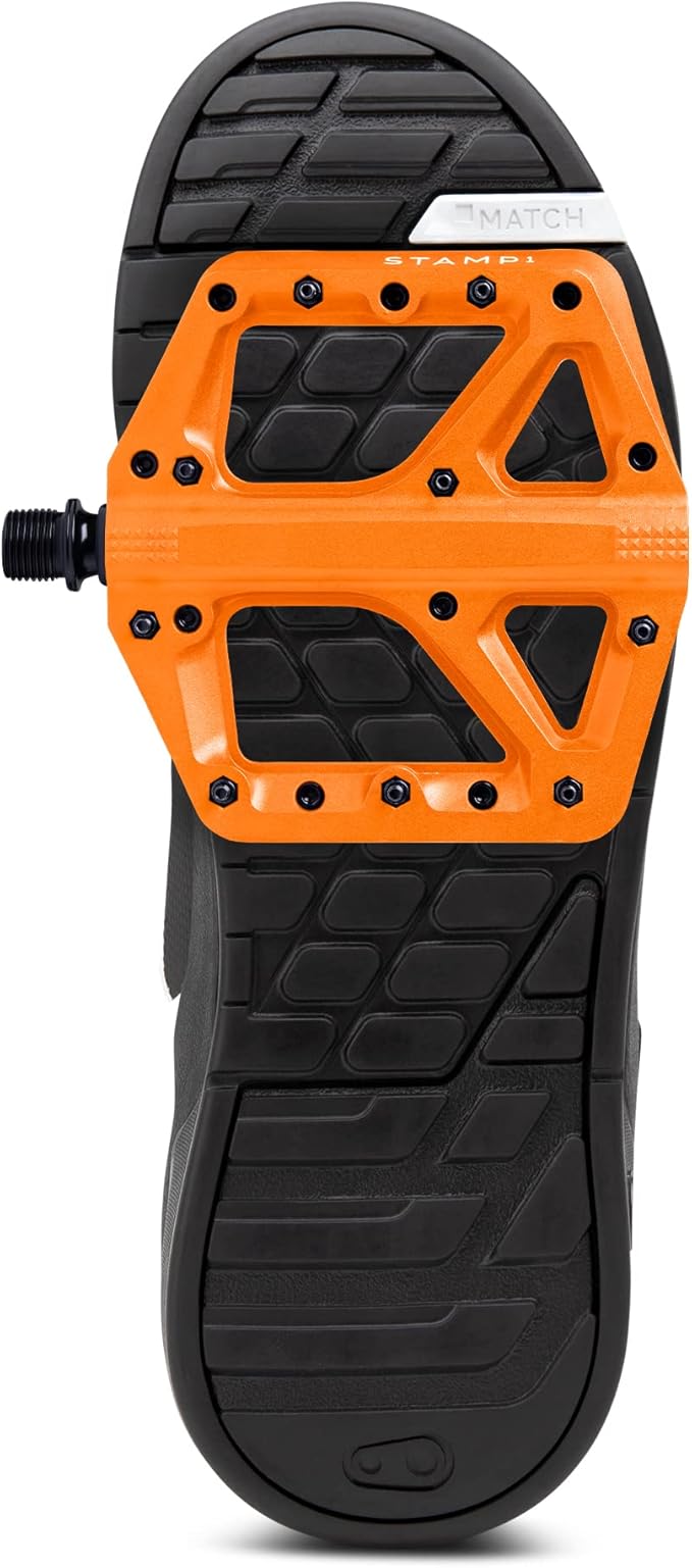 Crankbrothers Stamp Flat MTB Pedals - Size-Specific, Lightweight, Versatile, Durable Bike Pedals