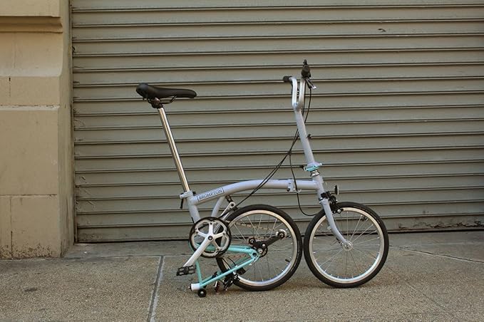 Brompton Folding Commuter Bike A Line 3-Speed | Compact, Lightweight, Urban Bike for Adults