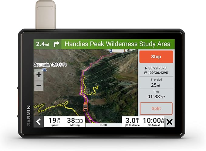 Garmin Tread Overland, All-Terrain Navigator, Rugged, Built in Mapping, iOverlander, Ultrabright Display