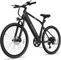 Electric Bike, 1000W Peak Motor, 26” E Bike for Adults, 40 Miles Range & 22 Mph Ebike, Electric Bicycle for Commute, 7 Speed & Colorful LCD Display (Light Blcak)