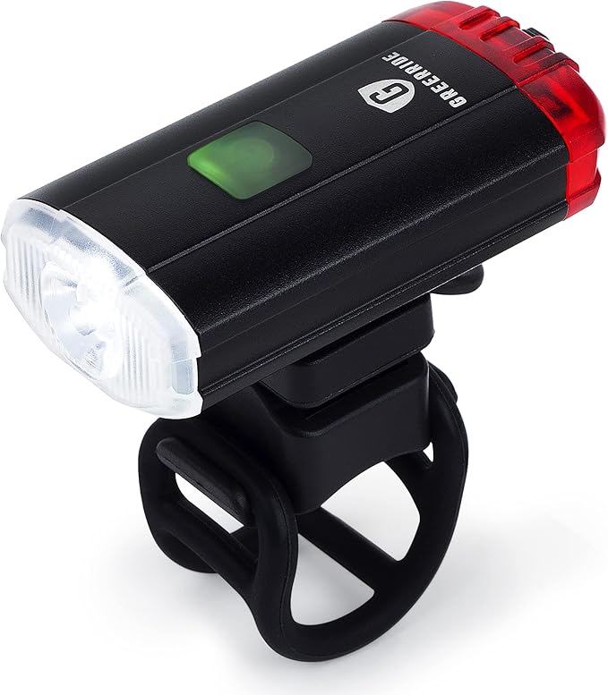 Rechargeable Bike Helmet Light - Night Riding Bicycle Helmet Light and Safety Cycling Accessories, Mountain Biking and Motorcycle LED Flashlights with Flashing and Steady Modes