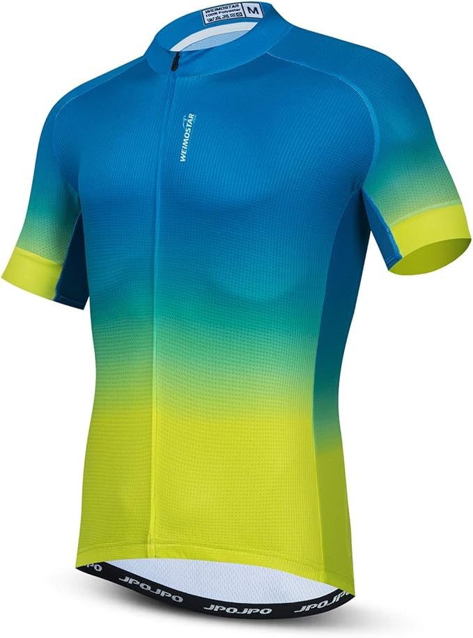 Bike Bicycle Tops Men's Cycling Jerseys Full Zipper MTB Clothing Cycle Clothes