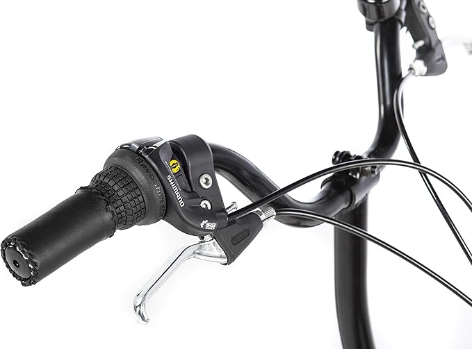 Unisex's First Class White Folding Bike