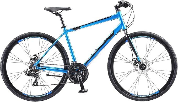 Schwinn Volare 1300 Road Bike, 700c Mens and Womens Bike, 14-Speed Drop Bar Road Bicycle, Aluminum Frame, Sport Tires, Fitness Seat, Alloy Caliper Brakes, Adult Bicycle