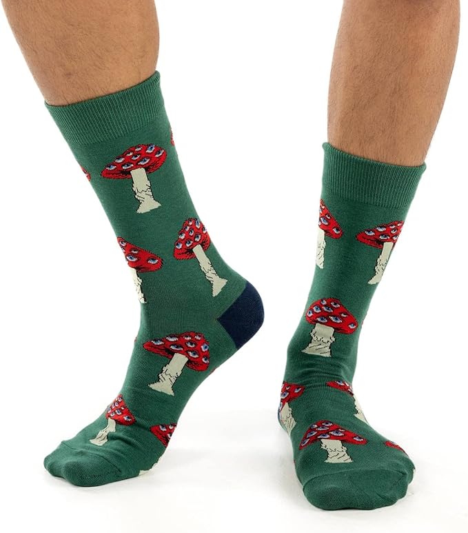 Good Luck Sock Novelty Crew Socks for Adults - For Men, Women and Teens