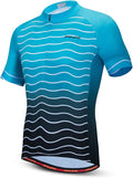 JPOJPO Men's Cycling Jersey Bike Shirt Short Sleeve MTB Summer Clothing Bicycle Tops Jacket S-3XL