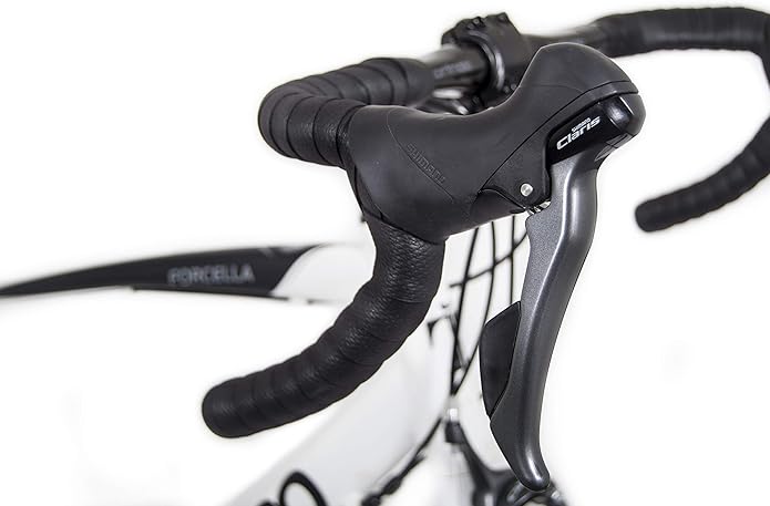 Tommaso Forcella Sport Bike Performance Aluminum Road Bike Carbon Shimano Claris 24 Speeds Road Bicycle Men Road Bikes for Men