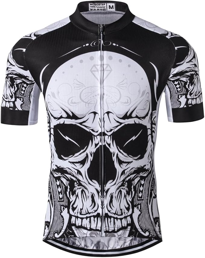 Weimostar Men's Cycling Jersey Men Mountain Bike Jerseys Short Sleeve Tops S-5XL