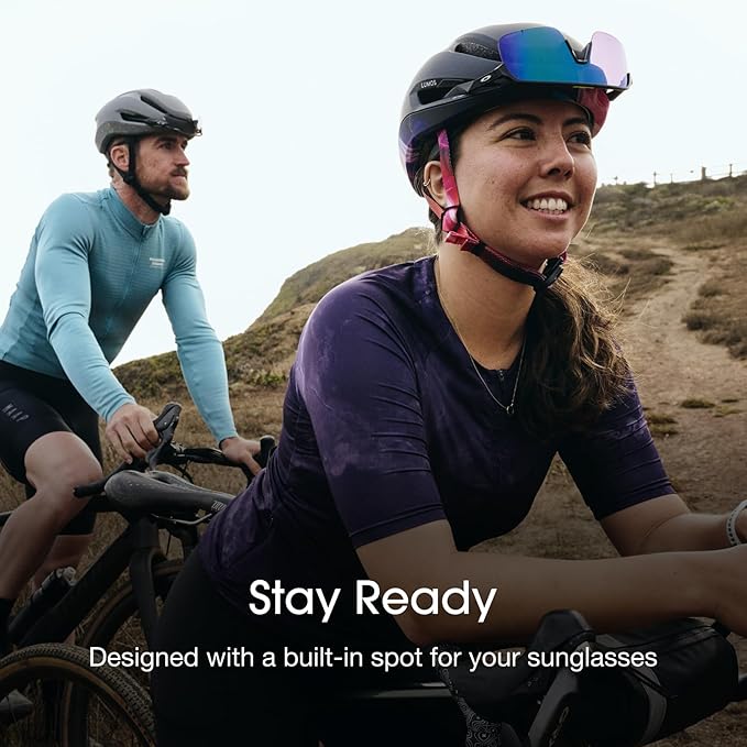 Aero GT Road Bike Helmet with Light | MIPS Lightweight Ventilation | Bicycle Helmets Commuter Cycling for Adults: Men, Women