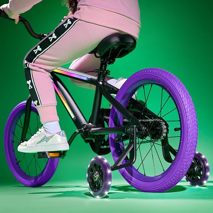 Jetson Light Rider Kids’ Light-up Unisex Bike, LED Light-up Frame, 3 Different Light Modes