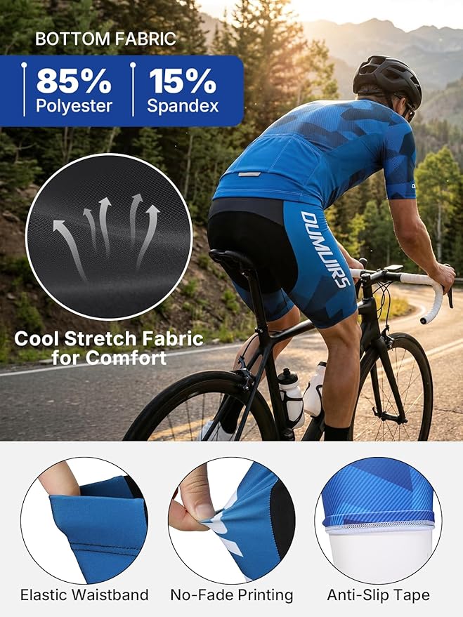Cycling Jersey Set Short Sleeve Suits Men Bike Clothing Road Bicycle Shorts Padded Outfits