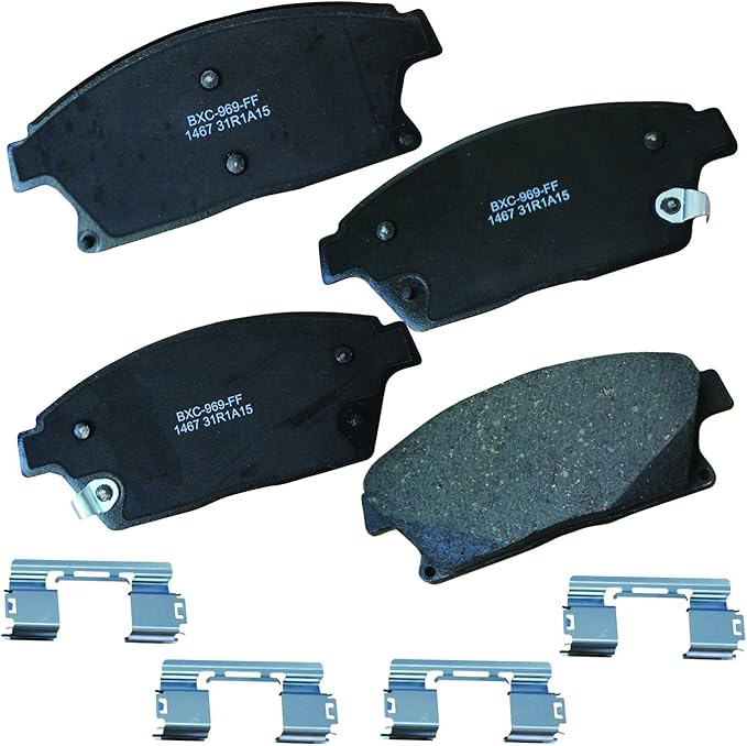 Bendix Premium SBC1467 Ceramic Front Brake Pads for Buick Encore 2017-2013,Verano 2017-2012,Cadillac ATS 2016-2013,Chevrolet Cruze 2015-2014,Orlando 2014,Trax 2017-2013,Volt 2012-2011,Volt 2015-2014