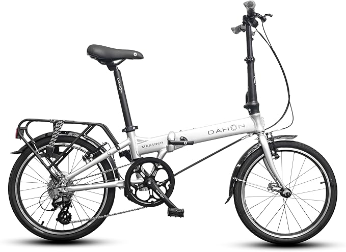 Dahon Mariner D8 Folding Bike (Brushed)