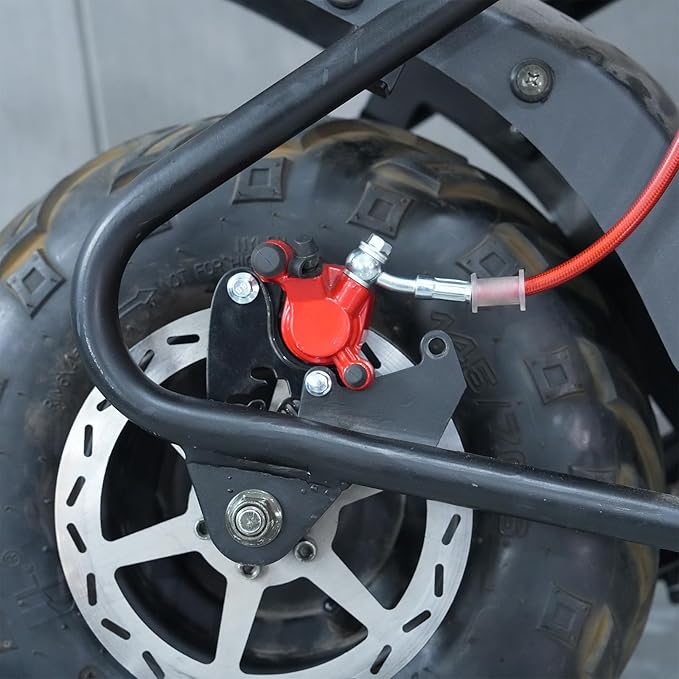 JMCHstore Mini Bike Hydraulic Brake Caliper Bracket kit for Motovox MBX10 97cc Coleman CT100U CC100X 98cc Mini Bike