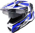 1Storm Youth Kids Dual Sport Dual Visor Motorcycle Motocross Off Road Full Face Helmet Matt Black