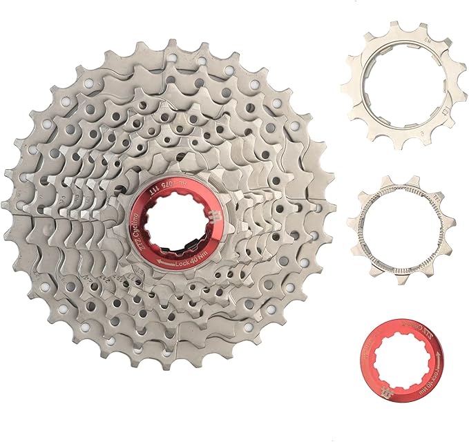 ZTZ 8/9/10/11 Speed Cassette, Ultralight Mountain Bike Cassettes Fit for Shimano/SRAM XC AM DH MTB BMX Chains Chainrings