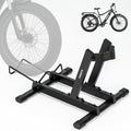 Favoto Bike Stand for E-Bikes, Road & Mountain Bicycles – Adjustable Indoor Floor Garage Storage Rack for 20"-29" Bikes and Fat Tires up to 4.0"