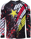 Men's Racing Shirts Summer Motocross Jersey Bicycle Sportswear MTB Jersey Long Sleeve Mountain Bike Clothes