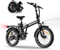 WINDHORSE 16"/ 20" Folding Electric Bike for Adults, 630W/ 983W Peak Electric Bicycle, 20MPH, 20-35/40-70 Miles Range, 288Wh/ 748.8Wh Removable Battery, UL Certified Commuter Ebike