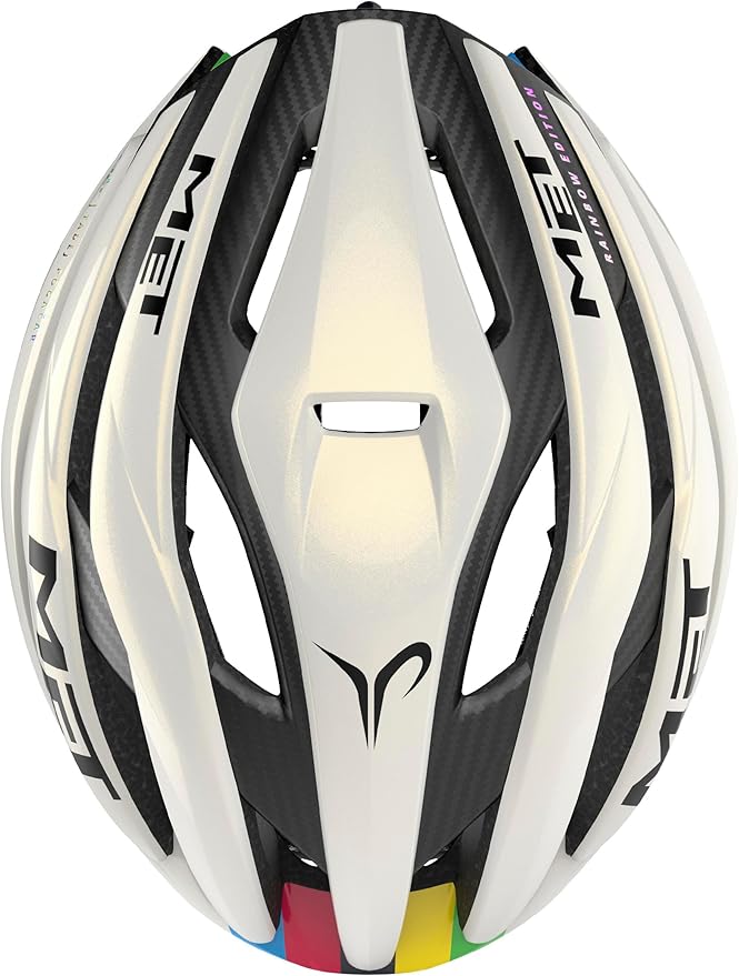 MET Trenta 3K Carbon MIPS Road Bike Helmet | Aerodynamic Racing Helmet for Adults, Carbon Fiber Construction, MIPS AIR Tech, Sunglasses Port