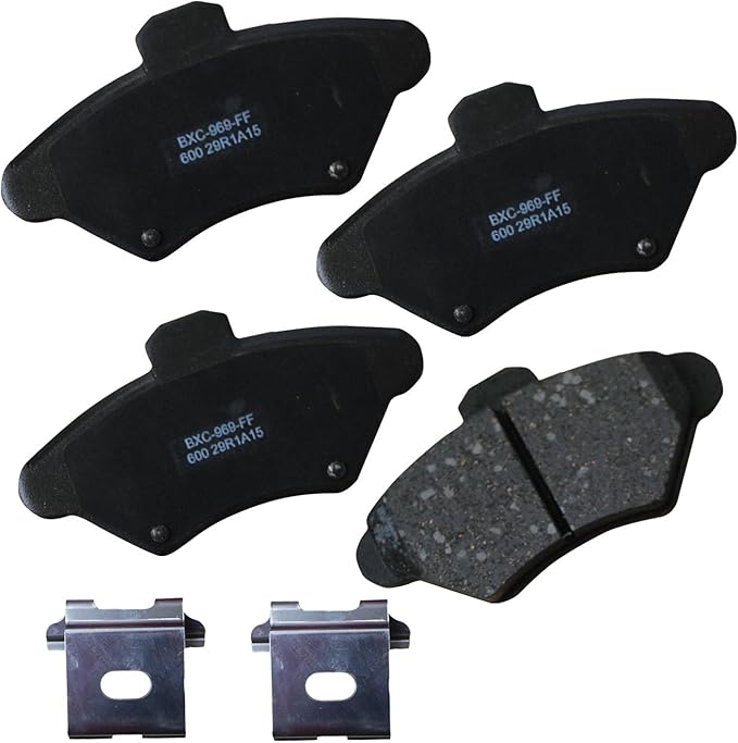 Bendix Premium SBC600 Ceramic Front Brake Pads for Ford Mustang 1998-1994, Thunderbird 1997-1993, Mercury Cougar 1997-1993
