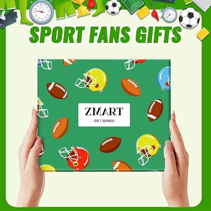 Zmart Sport Gifts for Men - Softball Basketball Volleyball Wrestling Plane Bike Socks