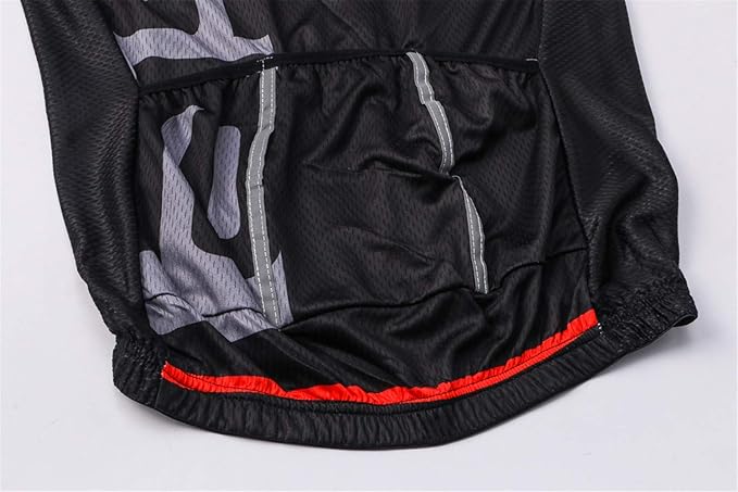 Cycling Jersey Men USA Summer Bike Short Sleeve 3-Pockets Breathable Quick-Dry Shirt S-3XL