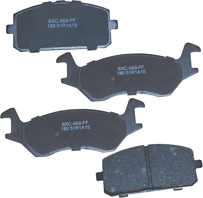 Bendix Premium SBC180 Ceramic Front Brake Pads for Toyota Starlet 1984-1981, Tercel 1982-1980